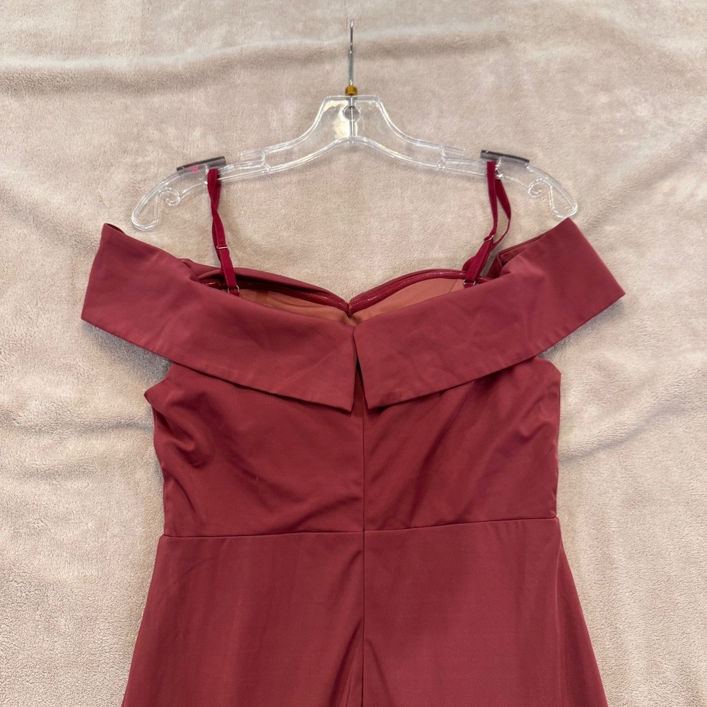 Baltic Born Rust Off-Shoulder Maxi Gown - Picture 13 of 15